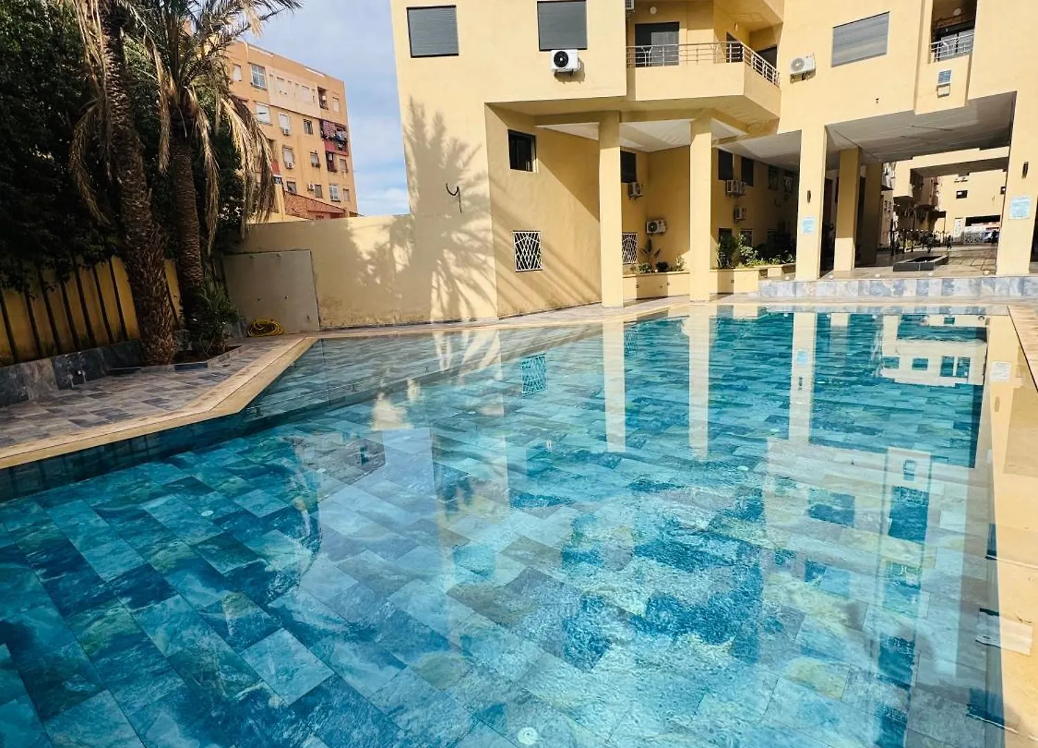 Appart Burj Malak 3Ch Confort Piscine Family Marrakesh Apartment