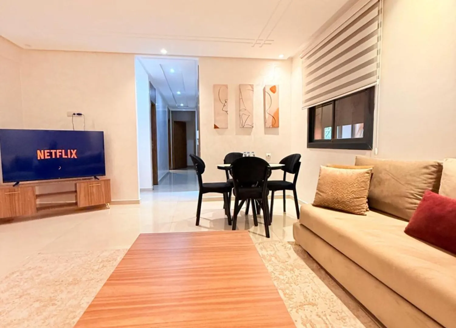 Daire Appart Burj Malak 3Ch Confort Piscine Family Marakeş